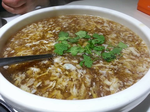 西湖牛肉羹 - 彭浦的麦盛莉崇明生态菜馆二号店