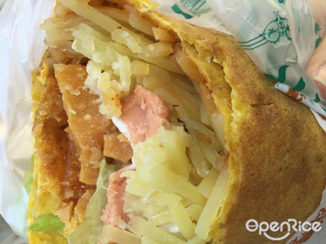 上海蛋脆煎饼