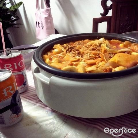 韩国乐热棒炒年糕专卖店