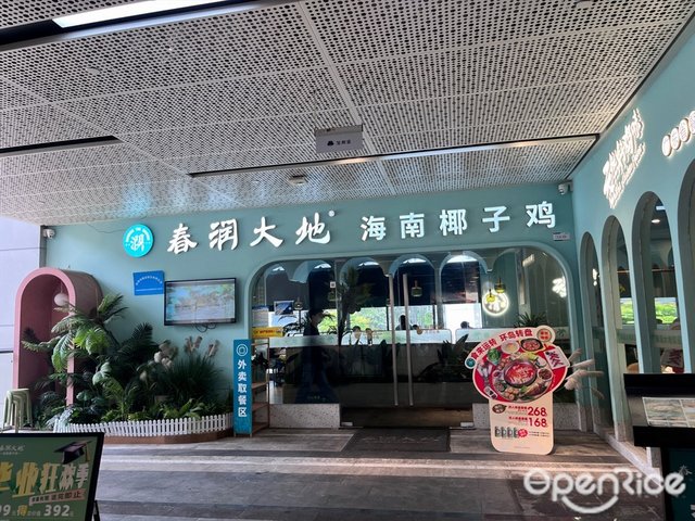 春润大地海南椰子鸡 (福田宝树台店)-door-photo