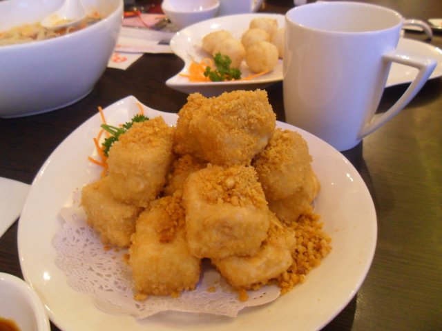 避風塘脆炸豆腐