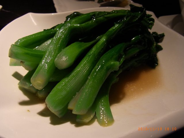 蚝油炒芥兰