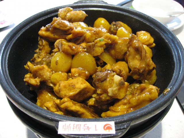 板栗烧鸡