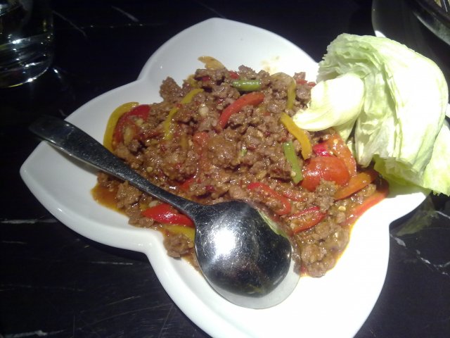 辣炒甲抛牛肉