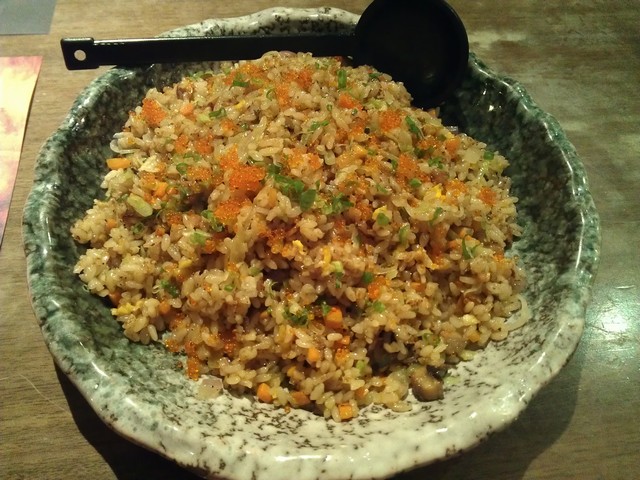 蟹子鳗鱼炒饭