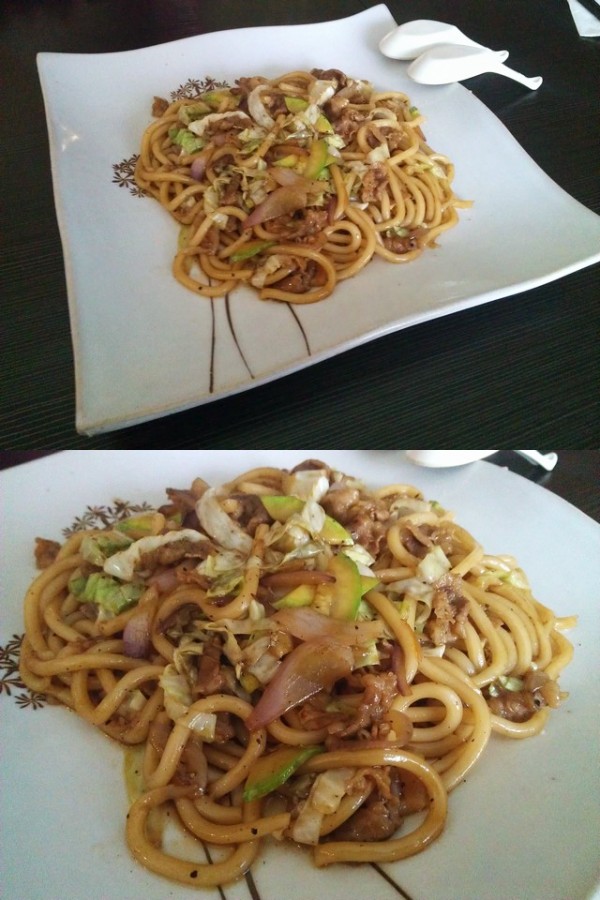 铁板锅烧牛肉乌冬