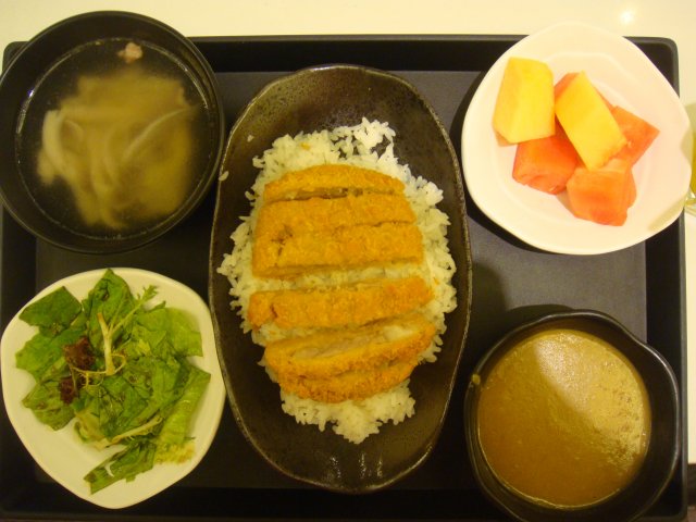 咖喱猪扒套餐