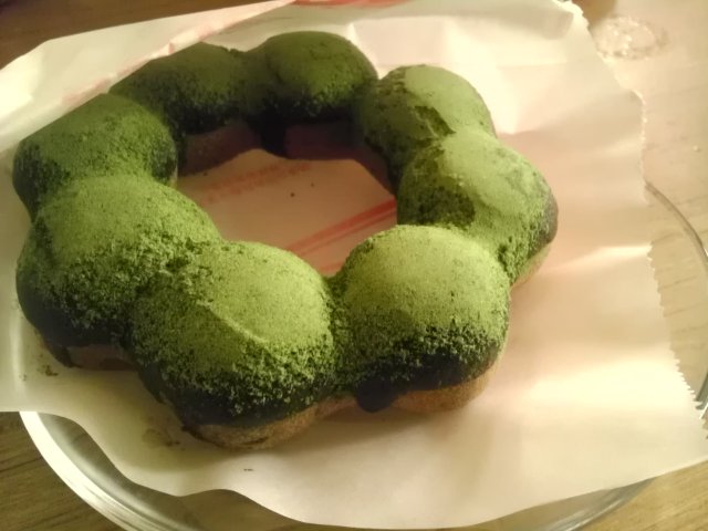 抹茶朱古力甜甜圈