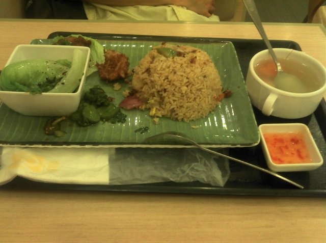 泰式虾炒饭套餐