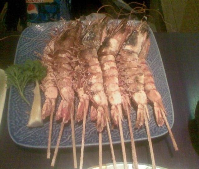 烤大虾