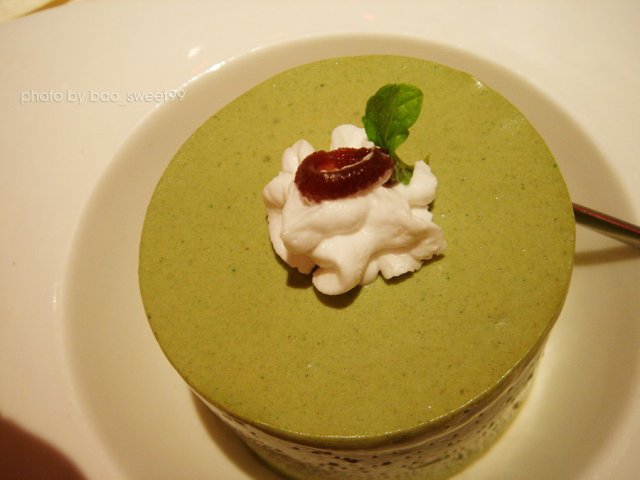 红豆抹茶慕斯
