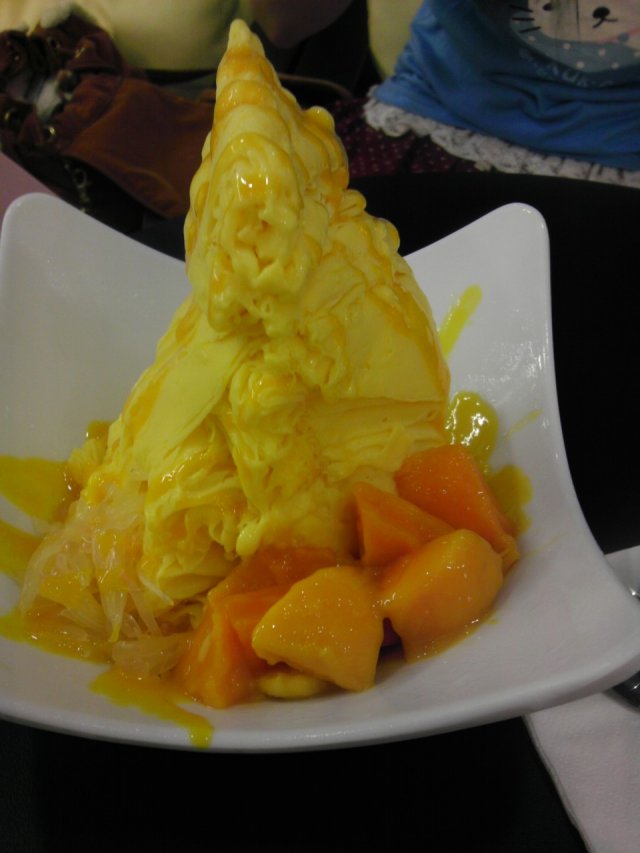 杨枝甘露雪花冰