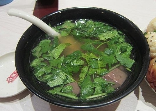 鸡鸭血汤