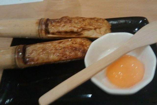 竹筒鸡饭