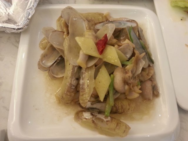 炒蛏子