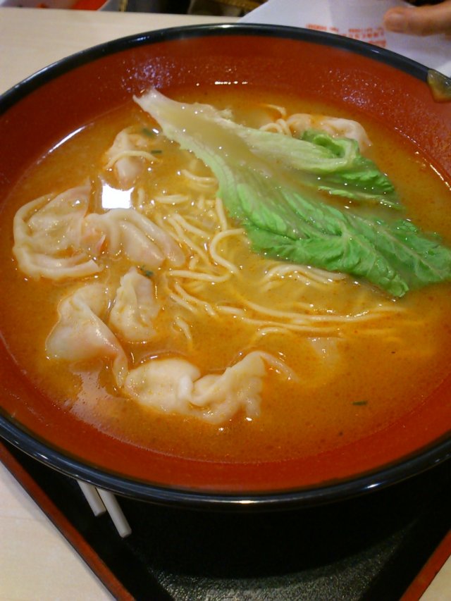 鲜虾云吞面