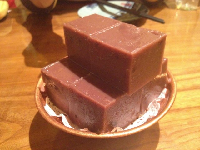 小豆凉糕