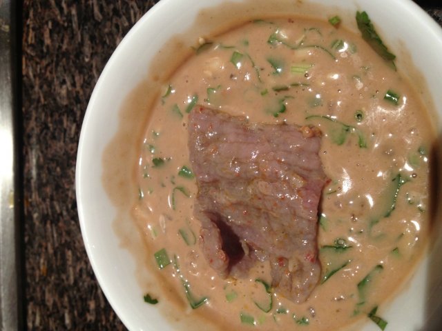 滑牛肉