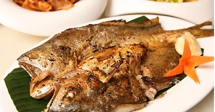 泰式香草炭烤黄鱼 
