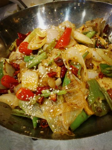 干锅千叶豆腐