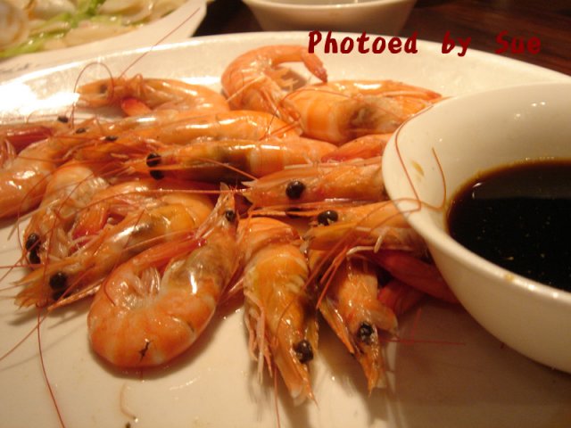 白灼基围虾