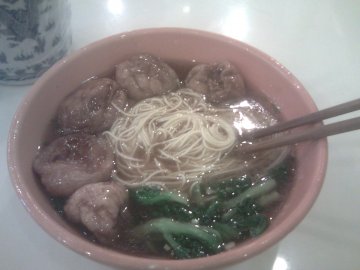 面筋面+1份青菜