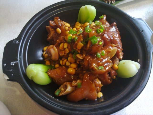 黄豆炖猪手