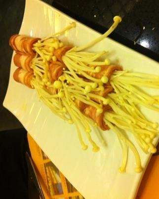 金针菇培根卷