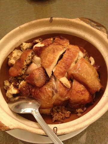 盐焗鸡糯米饭
