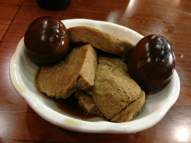 素鸡和卤蛋