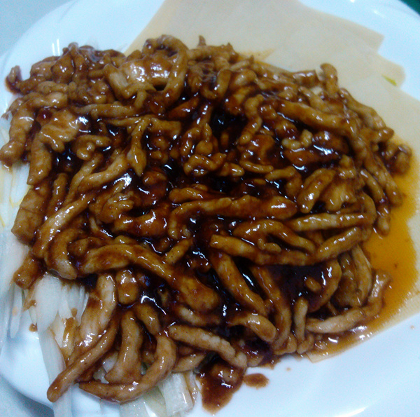 京酱肉丝