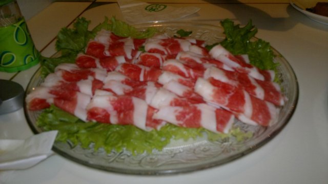 羊肉片