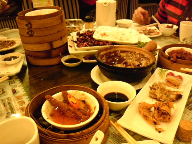 台子一角