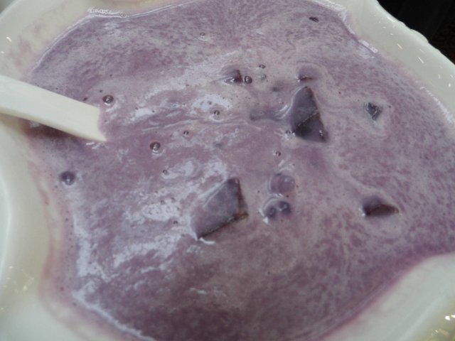 紫薯椰汁西米露