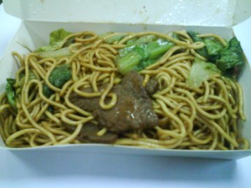 牛肉炒面