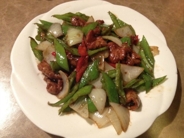 黑椒牛柳