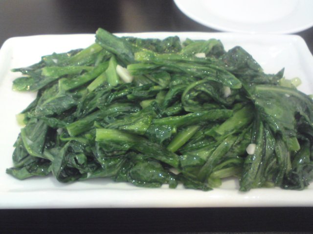清炒油麦菜