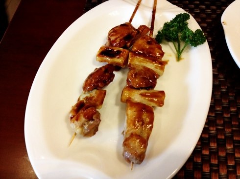 烤鸡肉串