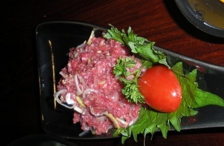 生拌牛肉