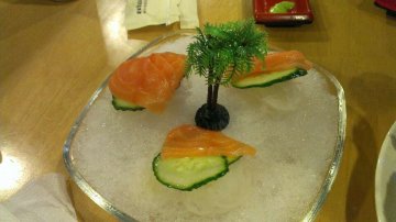 三文鱼片