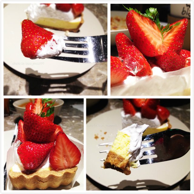 草莓芝士饼