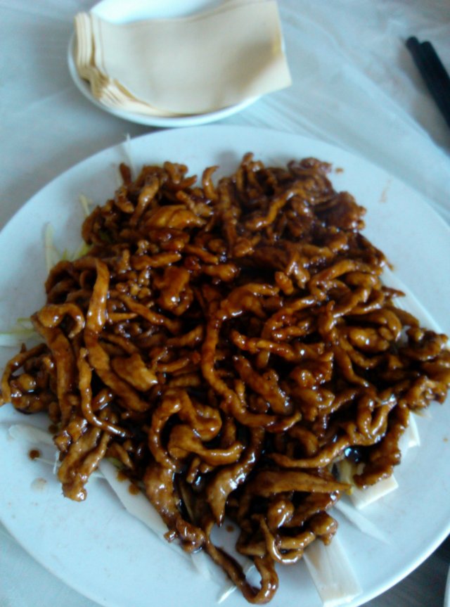 京酱肉丝