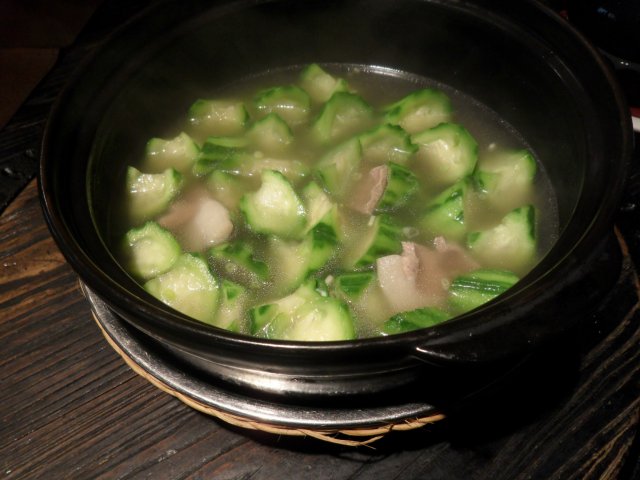 清水上肉浸胜瓜角