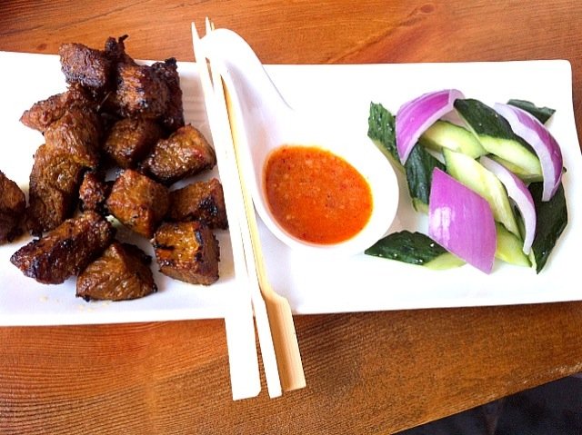沙爹牛肉串