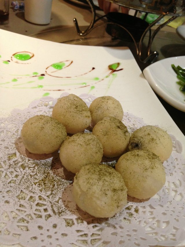 苔菜汤圆