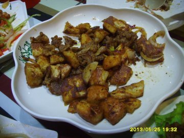囊炒肉