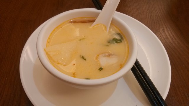 酸辣虾汤