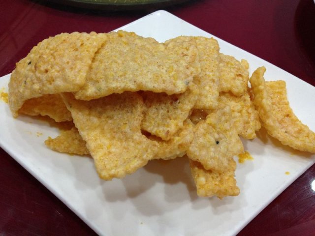 咸蛋黄锅巴