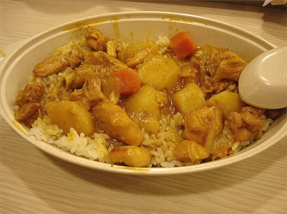 咖喱鸡肉饭