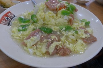 牛肉滑蛋饭